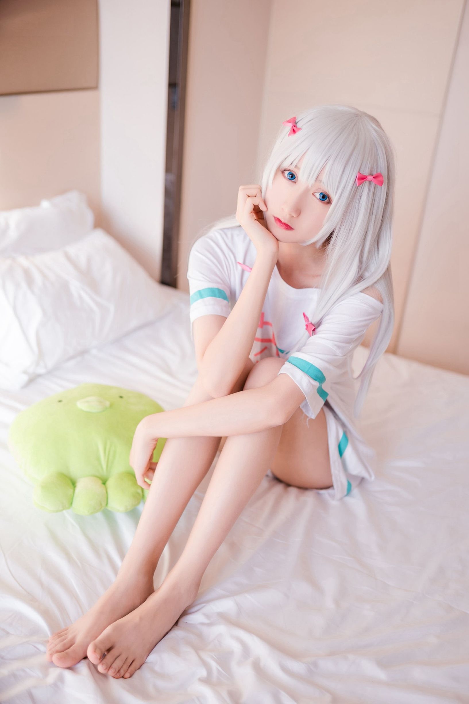 [萝莉COS]木绵绵OwO白发魔女插图5